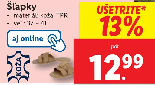Esmara Šľapky