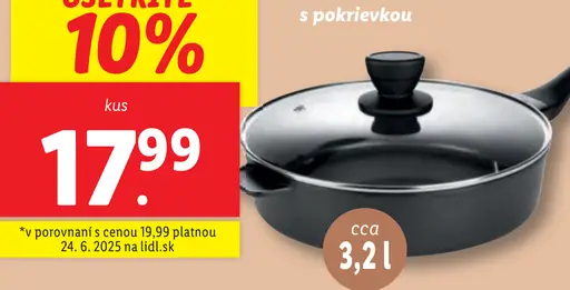 Panvica hliníková liatina A