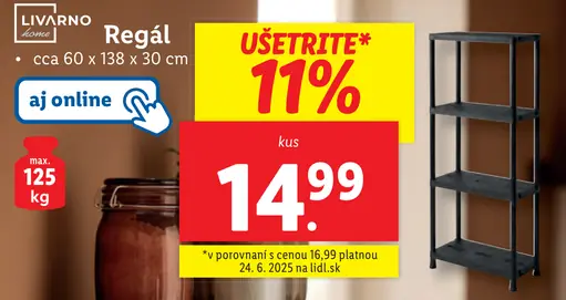 Livarno regál