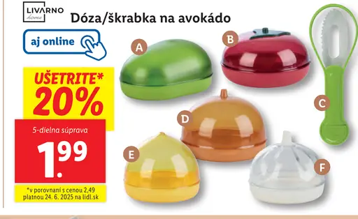 Livarno Home Dóza/škrabka na avokádo
