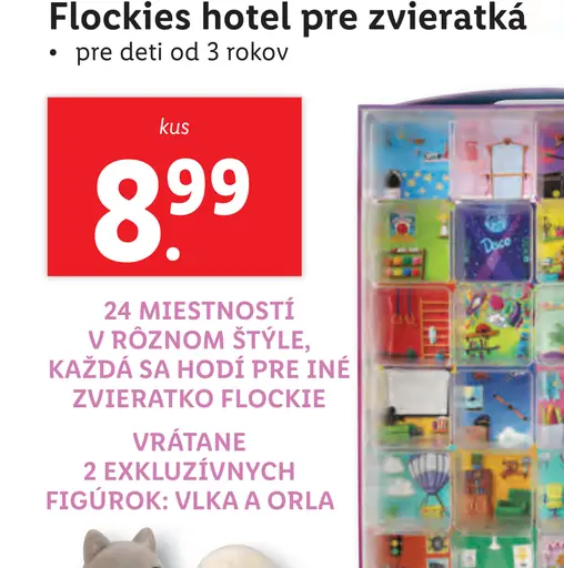 Flockies hotel pre zvieratká