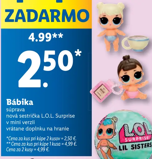 Bábika L.O.L. Surprise