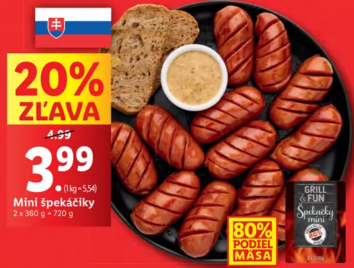 Grill Fun Mini špekáčiky