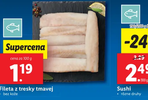 Fileta z tresky tmavej