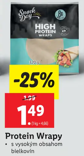 Snack Day Protein Wrapy