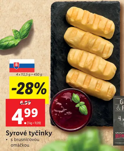 Syrové tyčinky