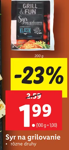 Syr na grilovanie