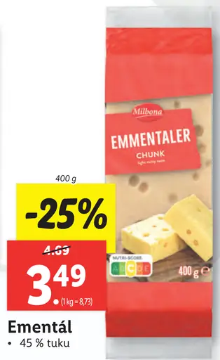 Milbona Ementál