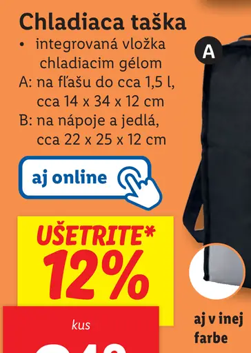 Lidl Chladiaca taška