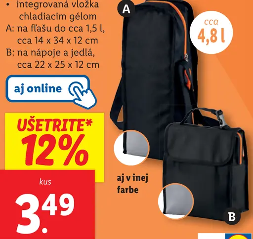 Lidl Chladiaci ruksak