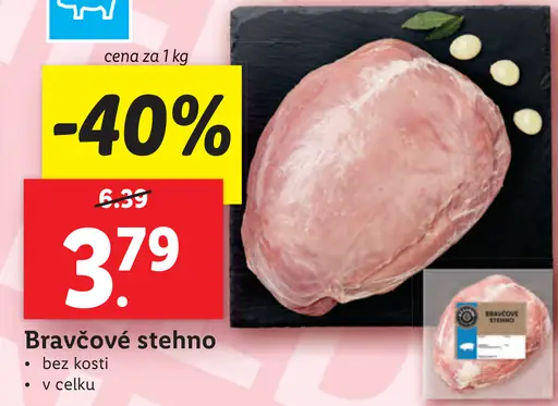 Údené bravčové stehno