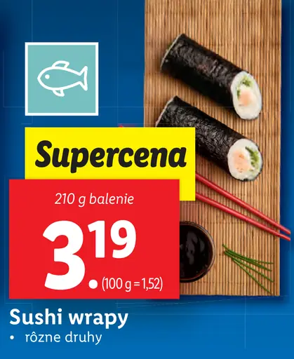 Sushi wrapy