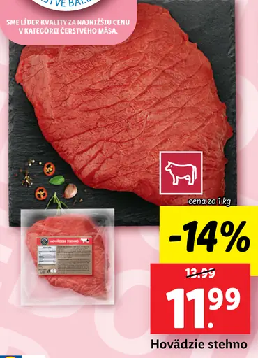 Hovädzie stehno