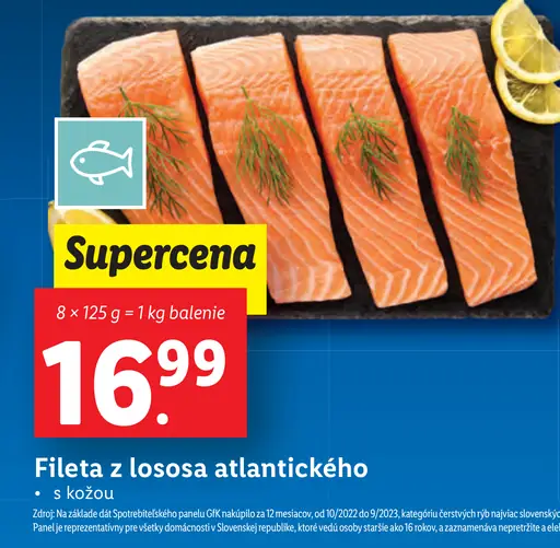Filety z lososa atlantického