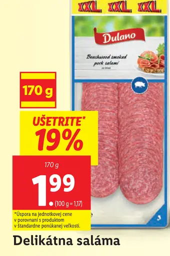 Dulano Delikatesná saláma