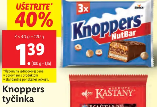 Knoppers tyčinka