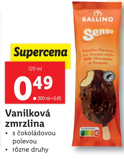 Balino Vanilková zmzlina