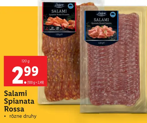Deluxe Salami Spianata Rossa