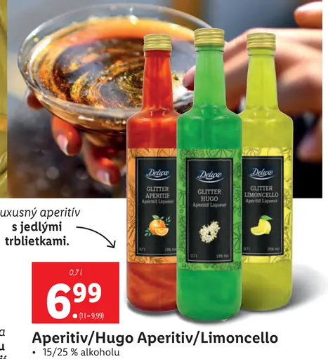 Deluxe Aperitiv/Hugo Aperitiv/Limoncello