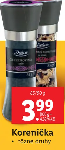 Deluxe Korenička