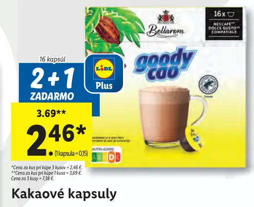 Bellarom Kakaové kapsuly