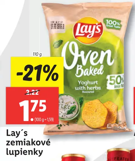 Lay's zemiakové lupienky