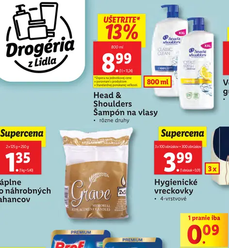 Head & Shoulders šampón na vlasy
