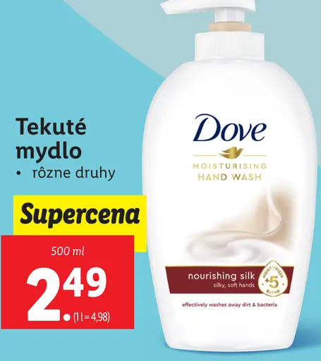 Dove Tekuté mydlo