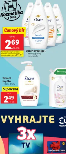 Dove sprchovací gél pánsky