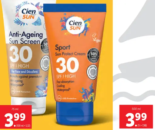 Cien Sun Sport Sun Protect Cream