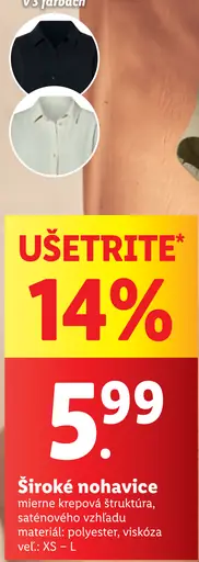 Esmara Široké nohavice