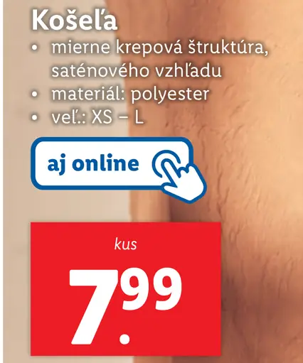 Esmara Košeľa