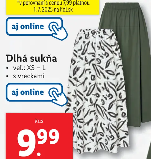 Esmara Dlhá sukňa