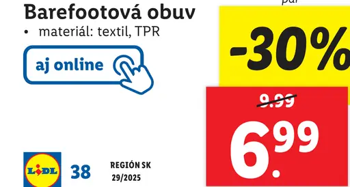 Barefootová obuv