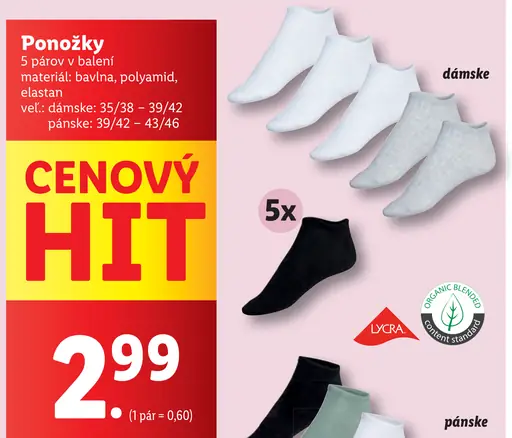 Esmara Ponožky