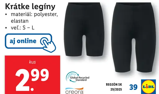 Esmara Krátke legíny