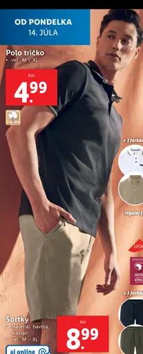 Esmara polo tričko