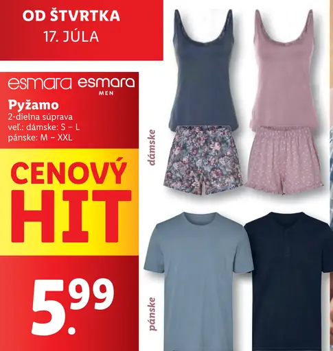 Esmara Pyžamo