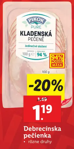 Pikok Debrecínska pečienka