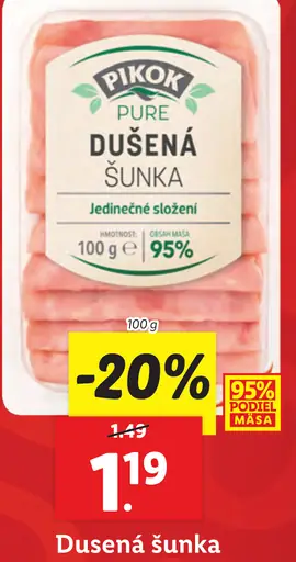 Pikok Dušená šunka