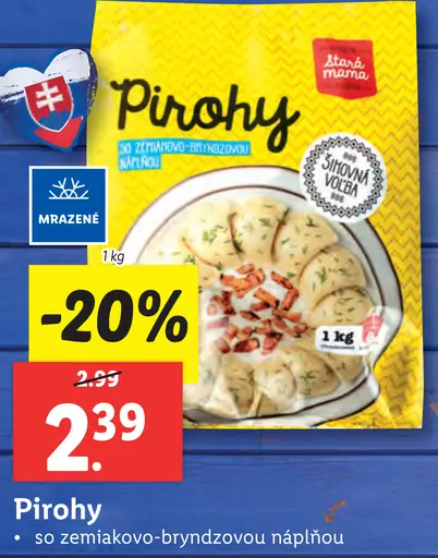 Slovenská maškrta Pirohy