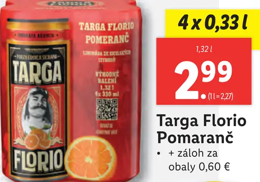 Targa Florio Pomaranč