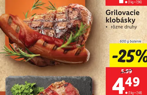 Čertíci klobásky