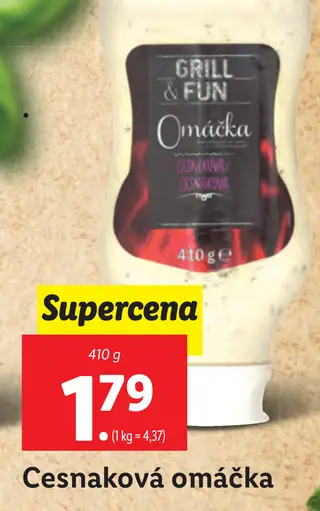 Grill & Fun Cesnaková omáčka