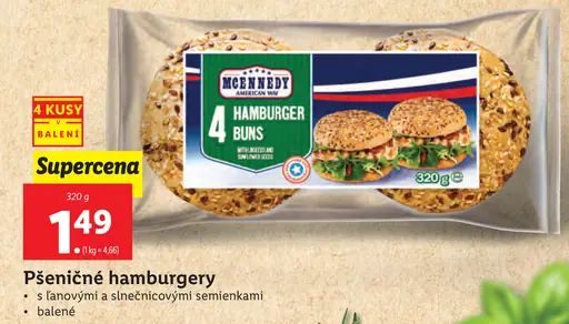 McEnnedy Hamburger patties