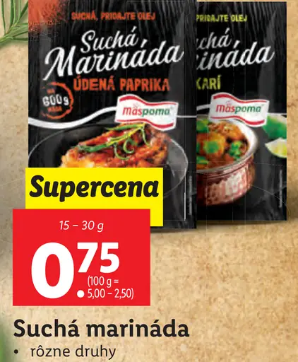 Mäspoma Suchá marináda