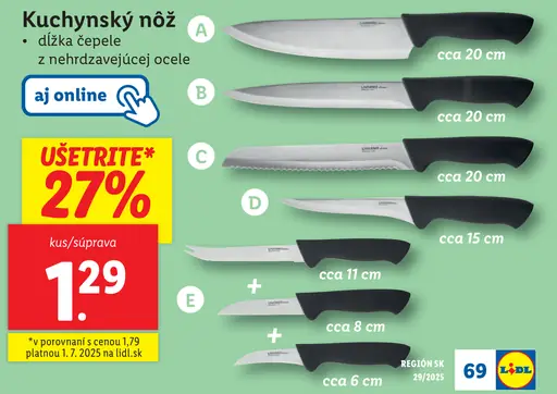 Kuchynský nôž