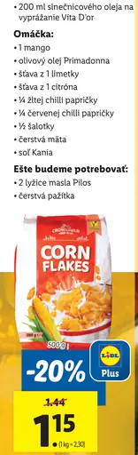 Crownfield Corn Flakes