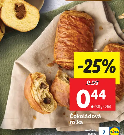 Čokoládová rolka