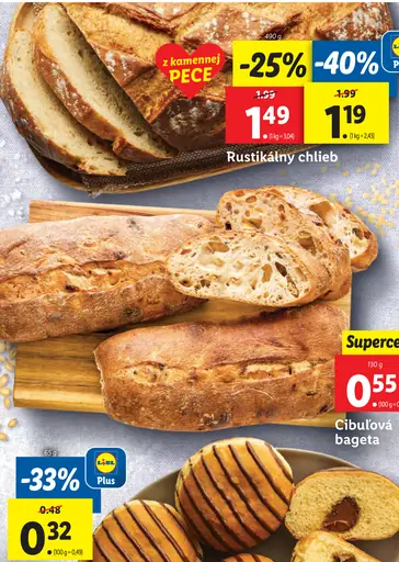 Cibuľová bageta